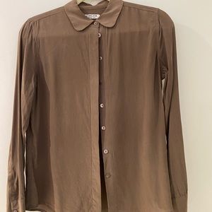 Everlane silk top small